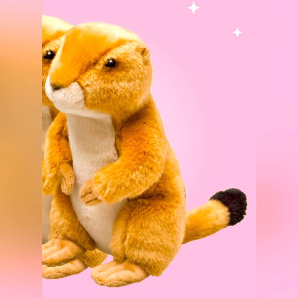 NWOT WWF Adoption GROUND HOG PRAIRIE DOG 9” Premium plush STUFFED TOY 2016